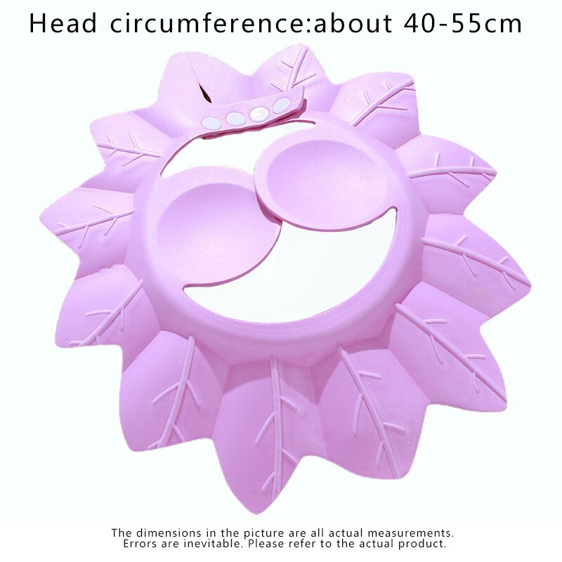 1Pc Kinderen Veilig Shampoo Douche Badmuts Bad Bescherm Verstelbare Foam Soft Cap Voor Baby Wash Hair Shield Kinderen baden Hoed