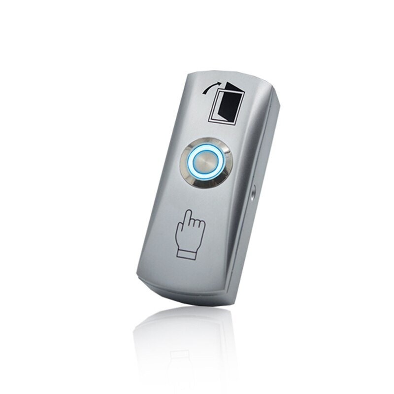 Zinc Alloy GATE DOOR Exit Button Exit Switch For Door Access Control System Door Push Exit Door Release Button Switch