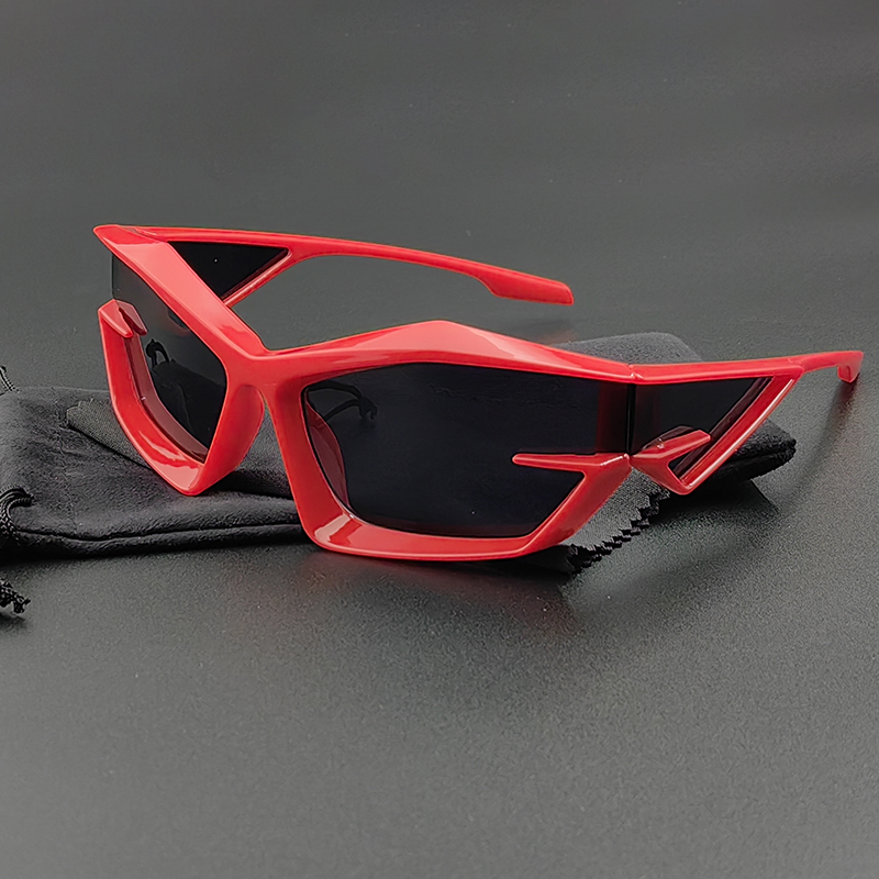 Gafas deportivas con lentes UV400 para hombre y mujer, lentes para correr al aire libre, pescar, acampar, bicicleta, gafas de sol para ciclista MTB: Rosa