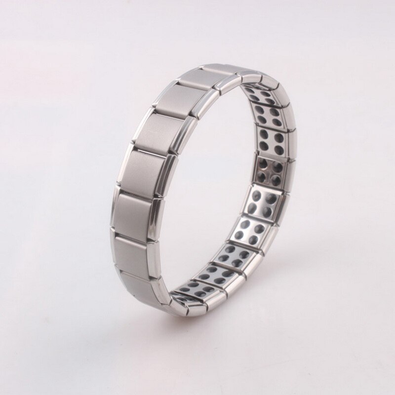 Stainless steel bracelet Titanium Steel Health Care Magnet Bracelet For DIY Femme Men Bridal Wedding Jewelry Bracelet