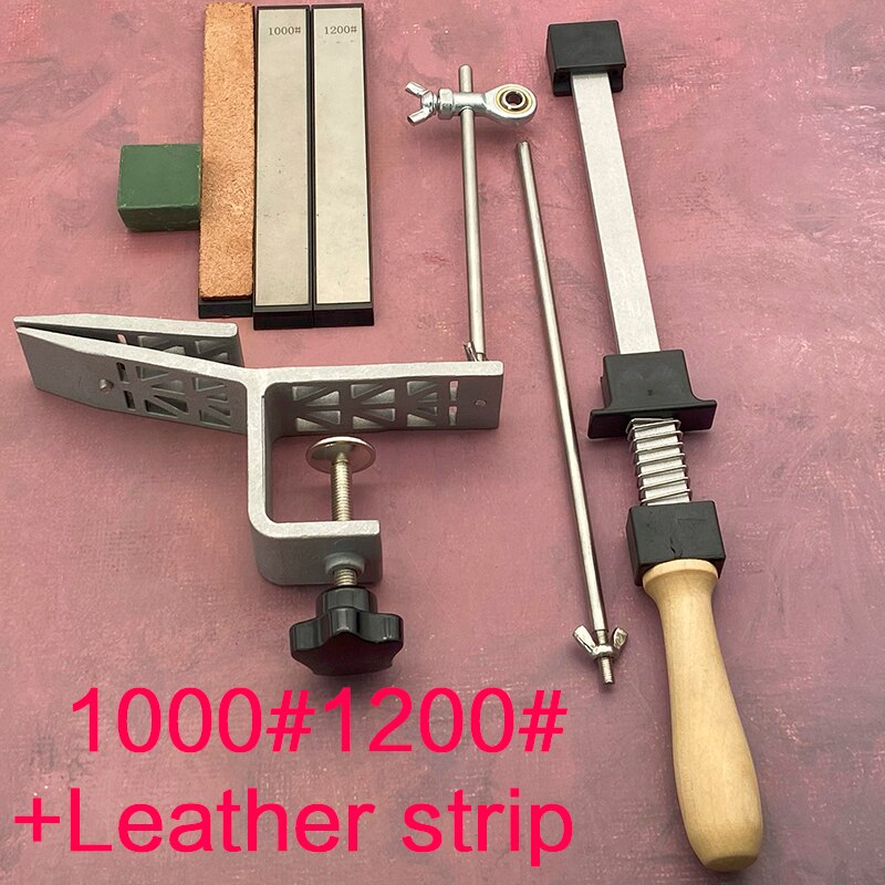 sharpener fixed angle Leather sharpening and polishing knife sharpener system sharpening stone sharpener Clip table: 6