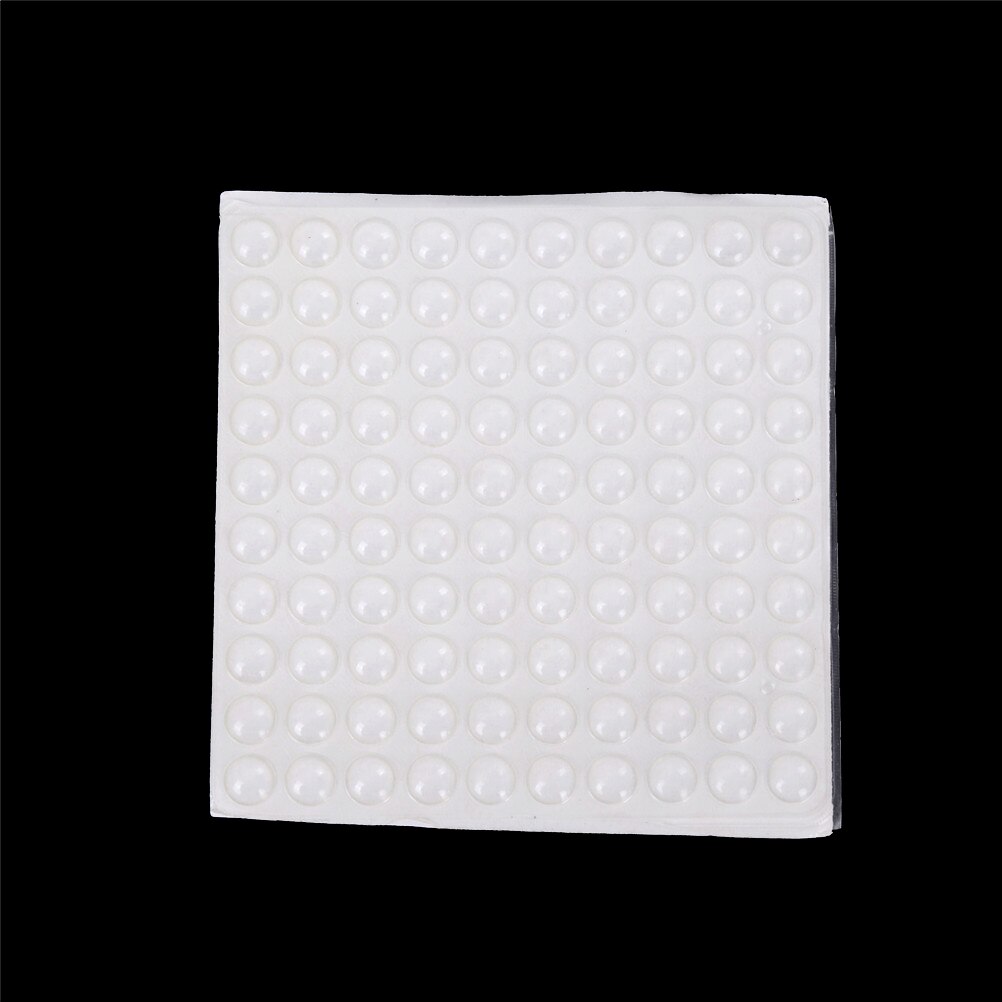 100pcs/lot Silicone Self Adhesive Transparent Bumpers Door Buffer PadRubber Feet Pad Self-adhesive Feet Pads