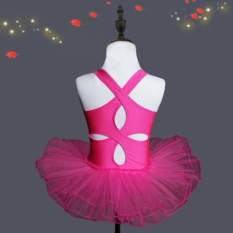 Art Ballett Tanz Kostümich Weste Ballett Trikots Für Mädchen freundlicher Gymnastik- Trikot Tanzen Praxis Einstufung Kleidung Ballettröckchen Felsen: Silber / 130CM