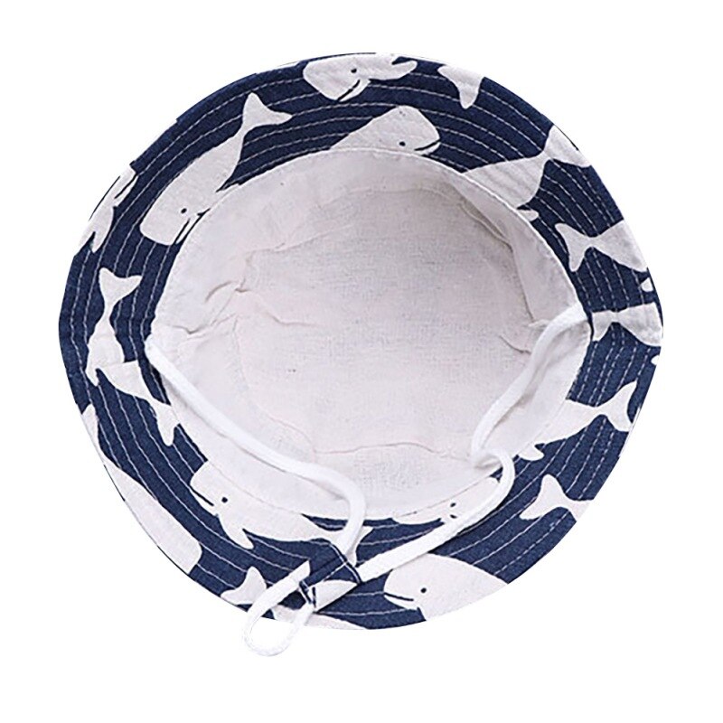 Pojkar keps sommar barn bebis solhatt unisex strand flickor hink hatt tecknad spädbarn mössa