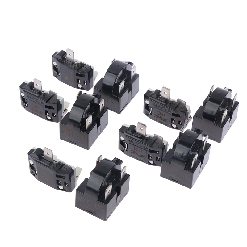 1pcs PTC Starter Relay Refrigerator Starter Relay Refrigerator Overload Protector Compatible With Refrigerator Compressor