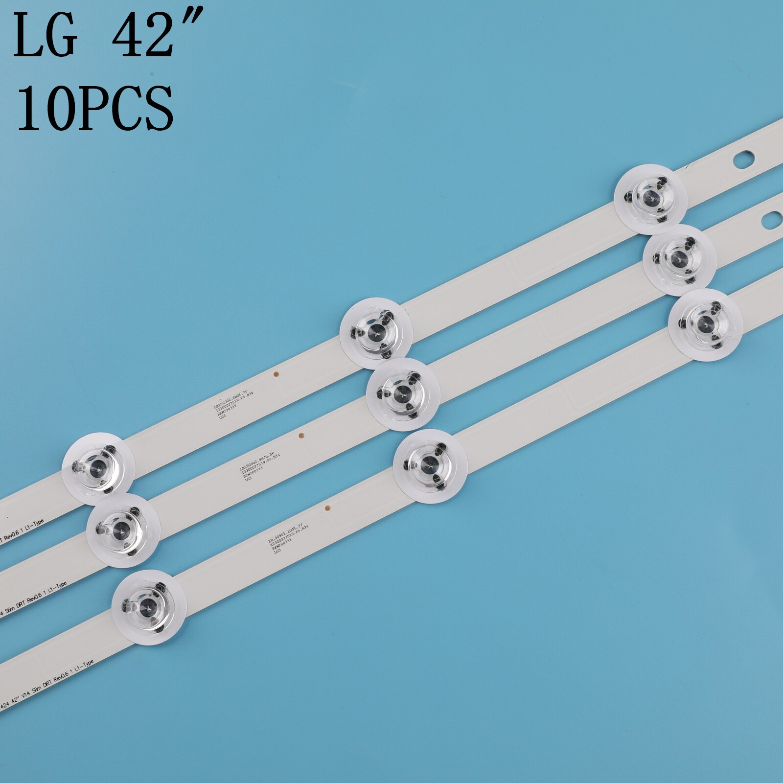 Striscia di LED Per LG 42 ''TV 6916L-1683B 6916L-1685B 6916L-1682A 6916L-1684A 42LB700V 42LB671V 42LB720V 42LB730V 42LB690V