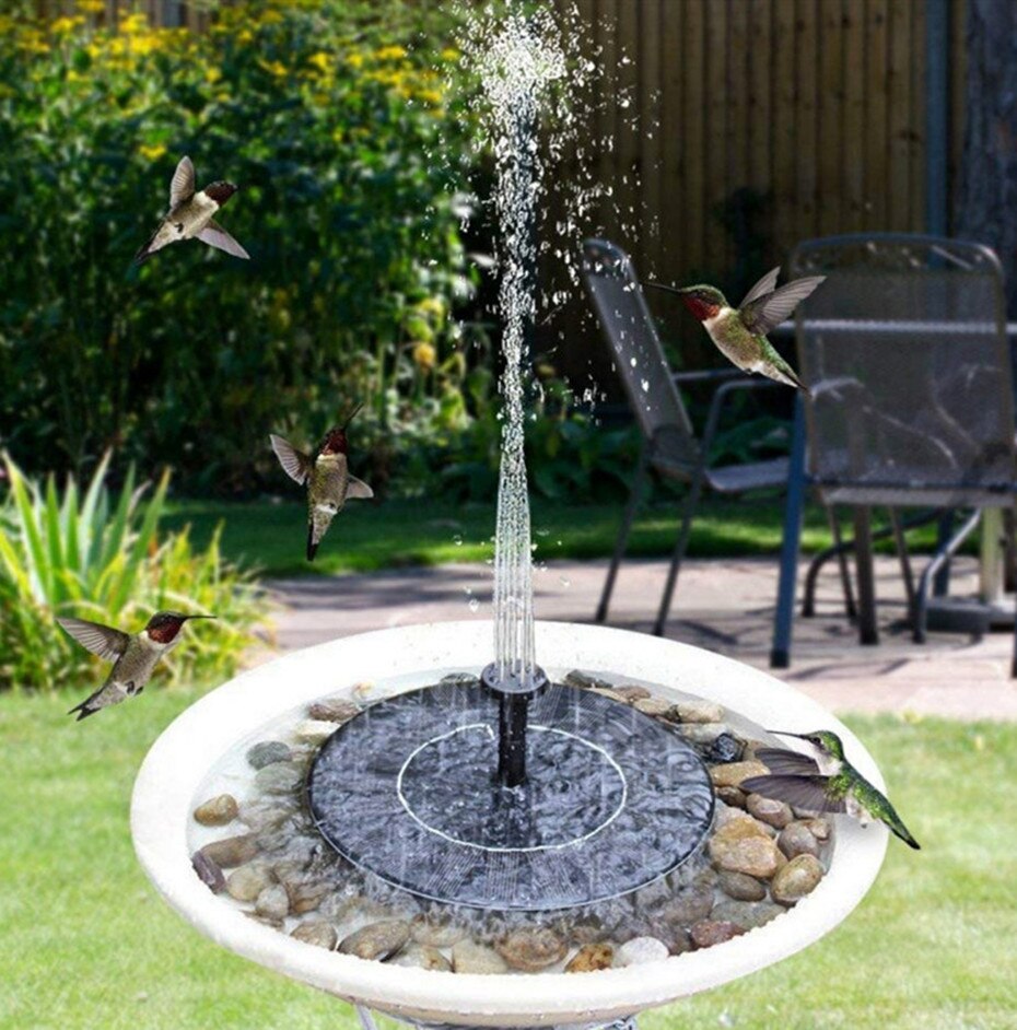 Kleine Solar brunnen garten schwimmbad wasser Taf... Grandado