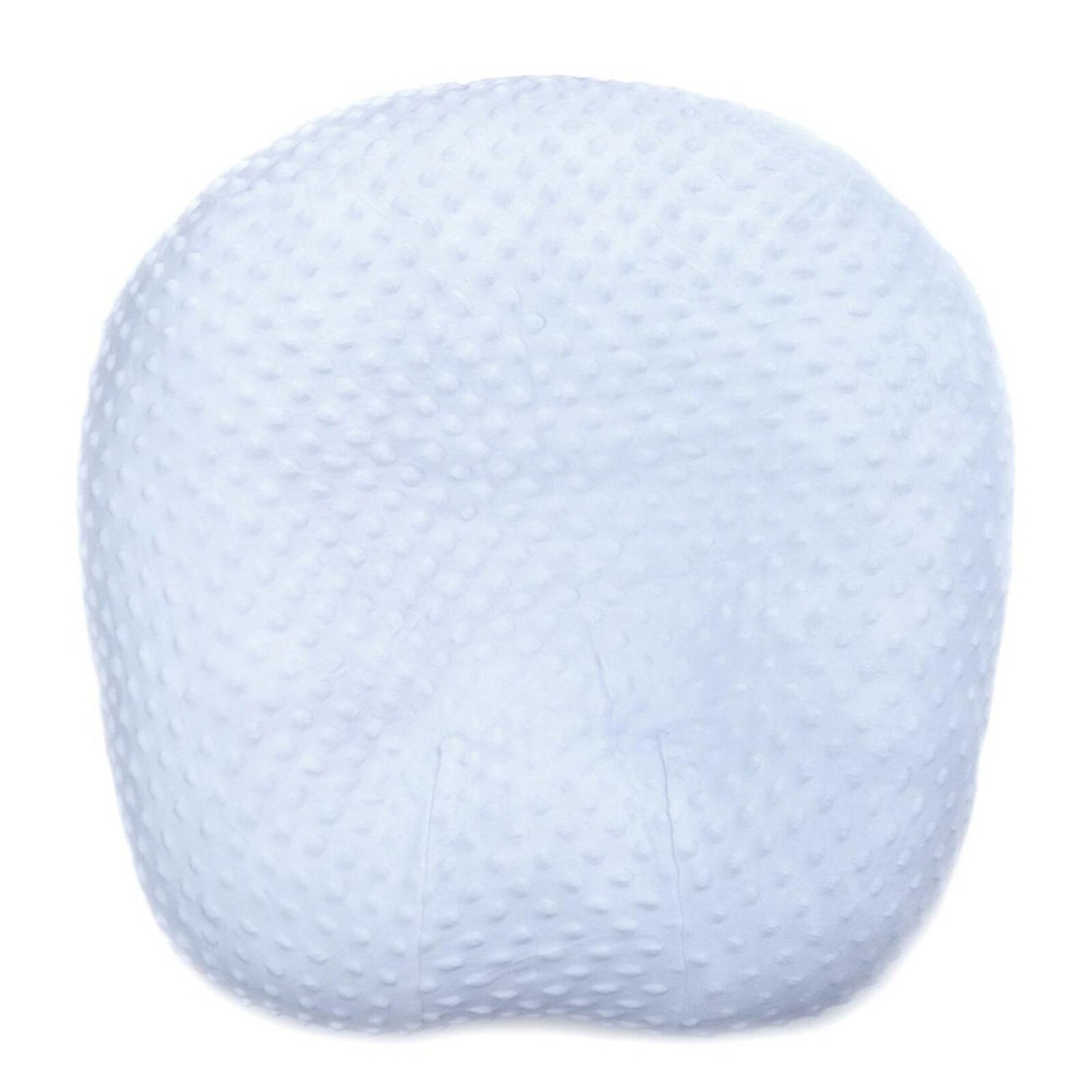 Almohada para bebés recién nacidos, almohadilla de posicionamiento para dormir, antiplana, cojín moldeador de cabeza de bebé, colchón para dormir infantil: Blanco