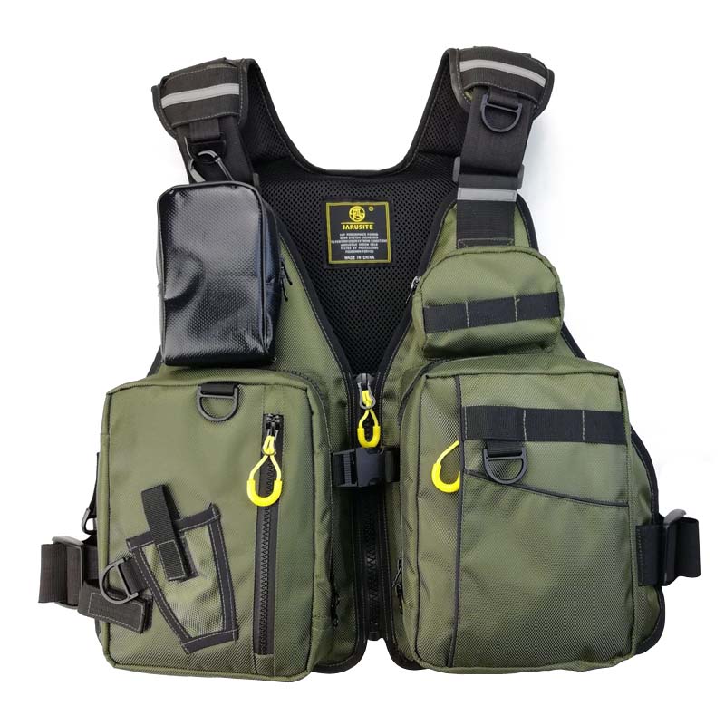 Volwassen Vliegvissen Vest Unisex Polyester Drijfhulpmiddel Zwemmen Varen Zeilen Vissen Leven Vest Outdoor Sport Veiligheid Reddingsvest