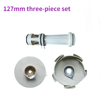 Självsugande pumpar centrifugalpumpar jetpumpar i rostfritt stål kateterstyrskena ppo plastimpeller vattenpumpsdelar: Blå