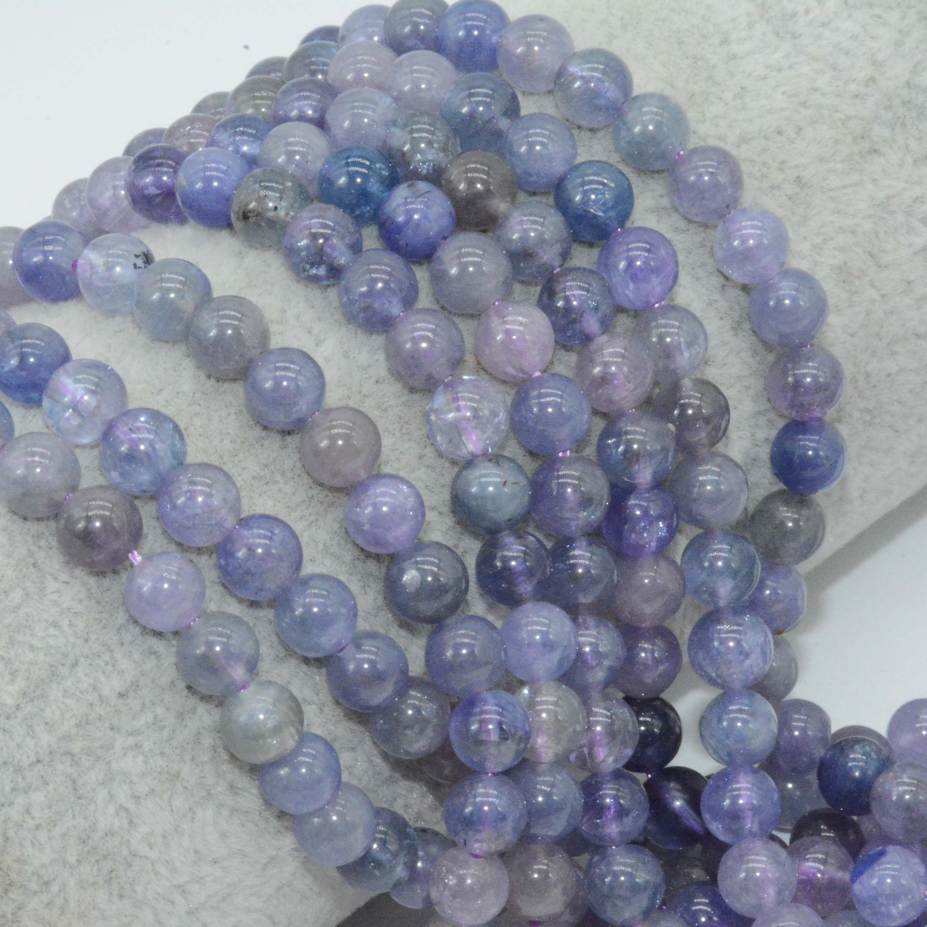 naturale Qualità Tanzanite Branelli Allentati Rotondi 6 millimetri