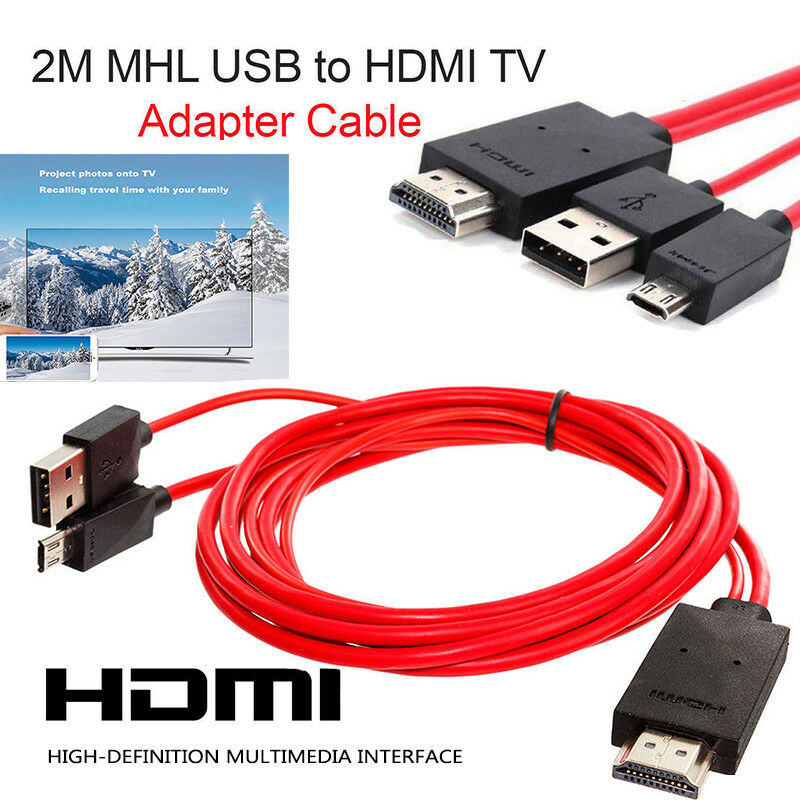 Micro USB Naar HDMI 1080 P HD TV Kabel Adapter Android Smart Voor Xiaomi Redmi Note 5 Pro Android Samsung s7 Micro Charger