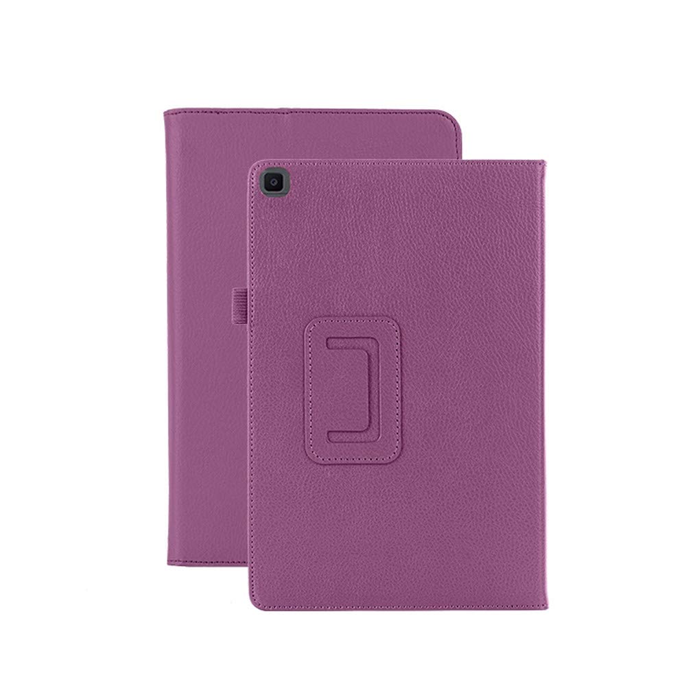 For Samsung Galaxy Tab A 8.0" inch tablet SM-T290 T295 T297 PU leather cover case PU Leather Protective Case funda: purple