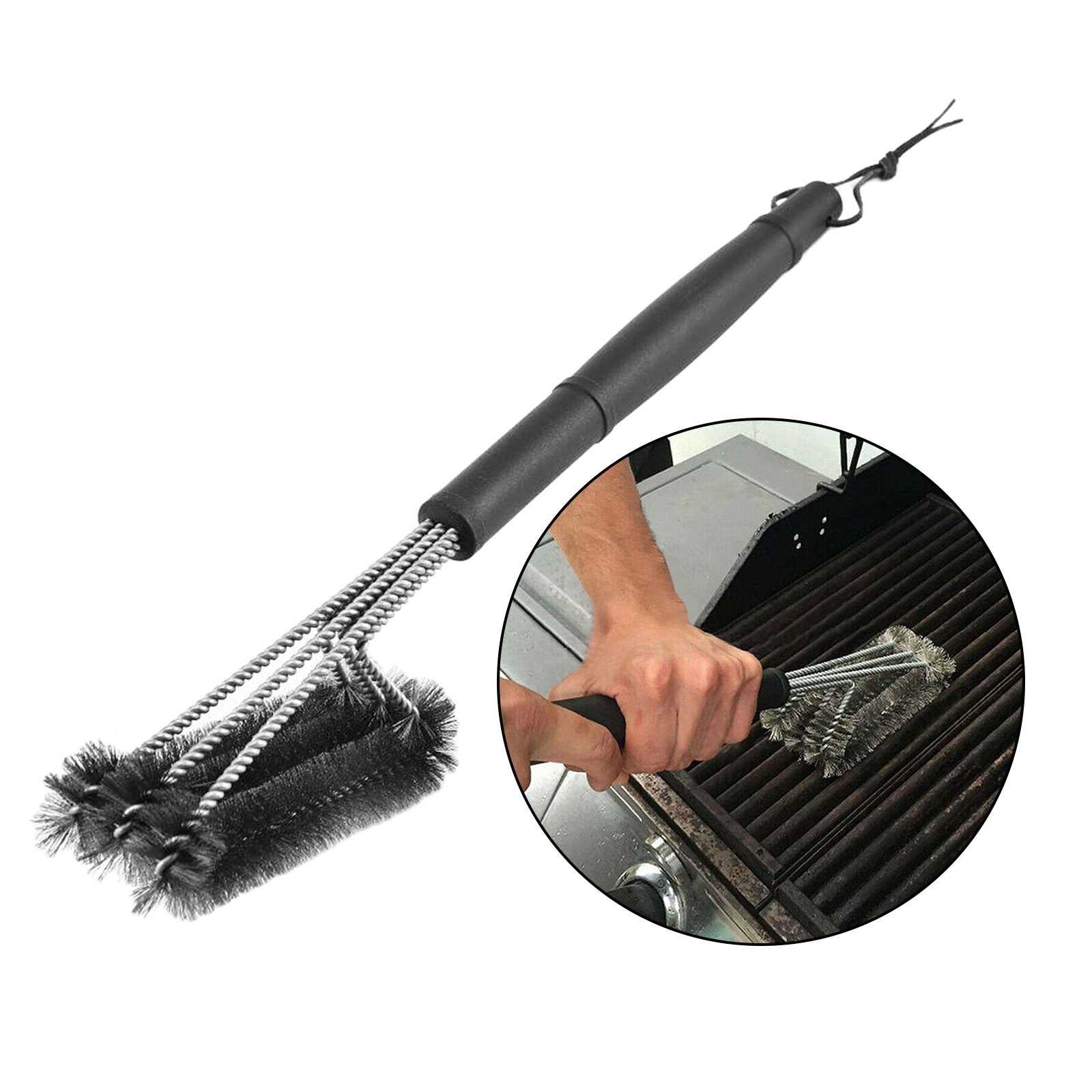 Bbq Grill Borstel Barbecue Rooster Cleaner Rvs Voor Rack Brander