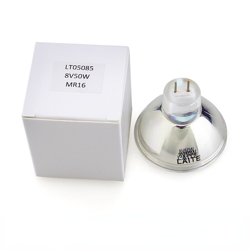 Halogen Lampe Tasse MicroplateReader Birne MK3 EFM 64607 8V 50W Halogen Wolfram Tasse Lampe GZ 6,35 Projektor Lampe zensor Glühbirnen: gemacht in China