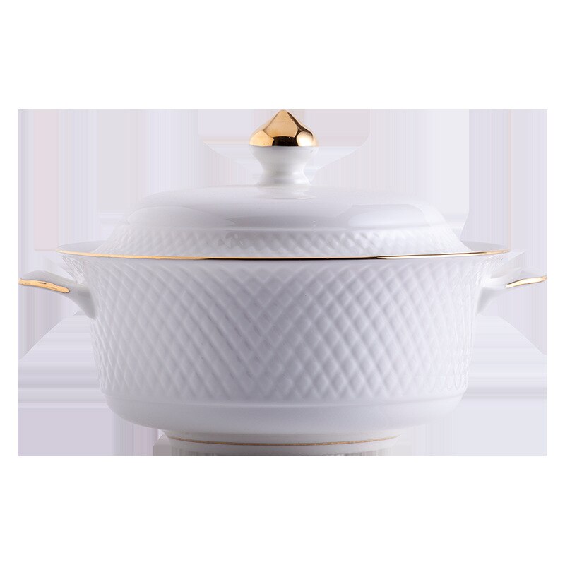 Dinner Luxury Plate Set Ceramic Christmas Food Porcelain Dinner Sets Dessert Breakfast Platos De Cena Nordic Dinnerware DL60PZ