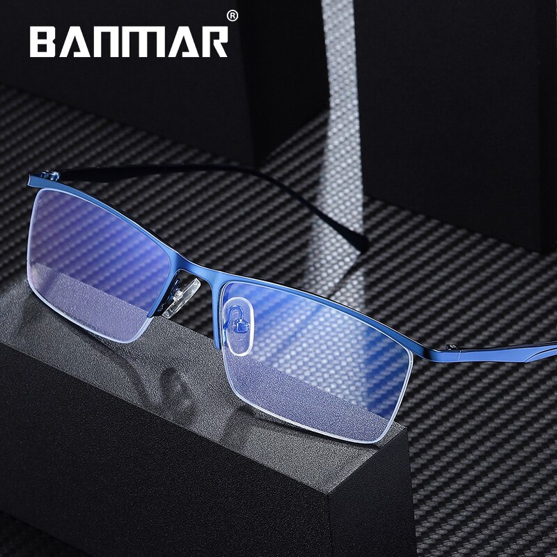 BANMAR Anti Blauw Licht Glas Mannen Goggles Eyewear Brillen Bril Anti Blauw Stralen Gaming Computer Bril Voor Business
