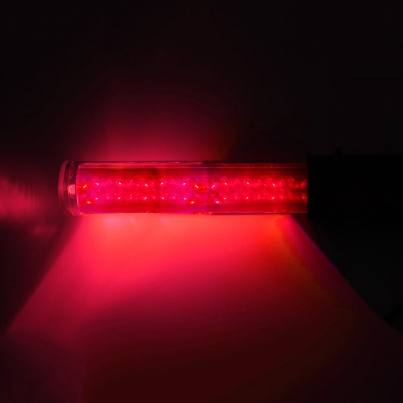 Powerful LED Flashlight Plastic Traffic Wand Torch 4 Modes Blizzard Flash