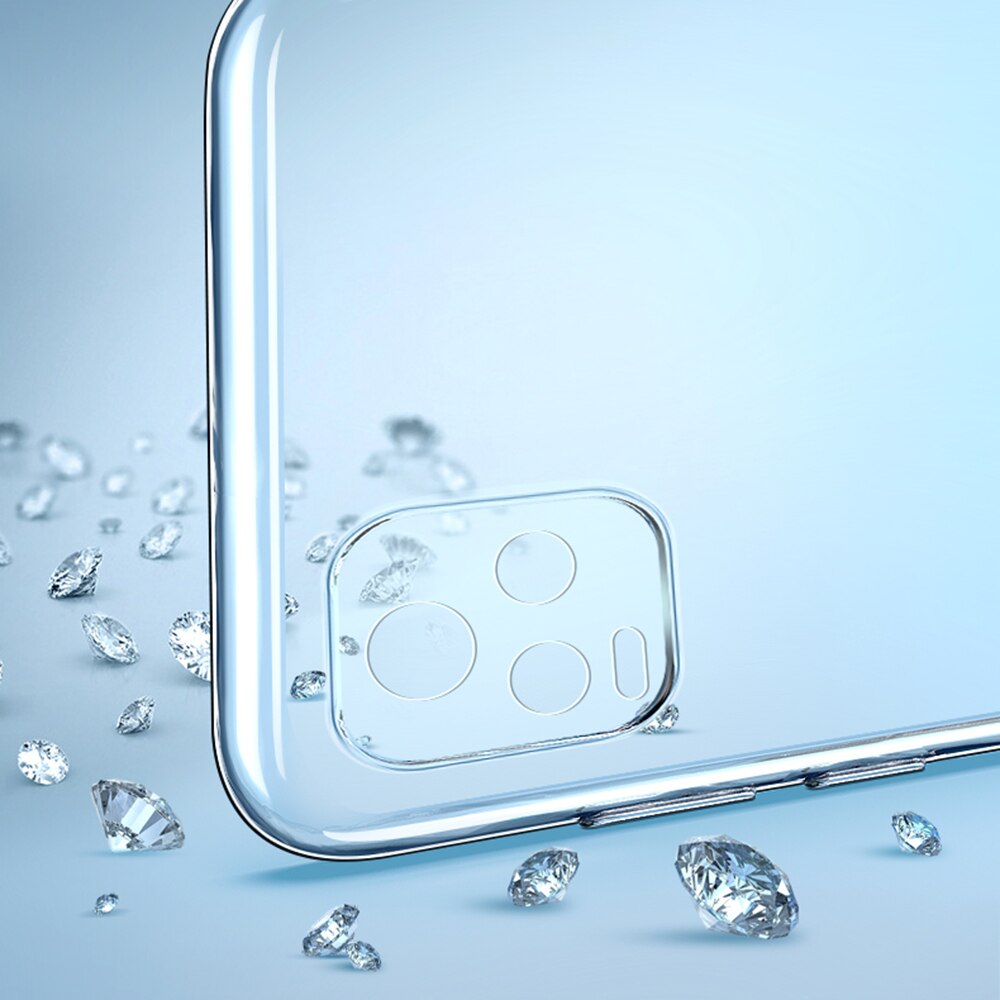 Funda de teléfono transparente para VIVO Y21, Y21S, Y33S, , TPU suave, protección de lente de cámara, funda trasera transparente Y33 S