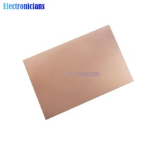 FR4 Copper Clad Laminate Sheet Circuit Double side PCB 10.5X7cm 70x105x1.5mm