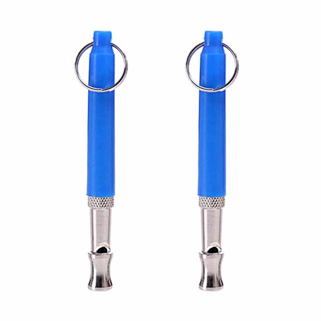 2 Stuks Hond Fluitje Professionele Training Fluitje Voor Kleine Middelgrote Hond Verstelbare Fluitje Met Touw Hond Dierbenodigdheden: Blauw