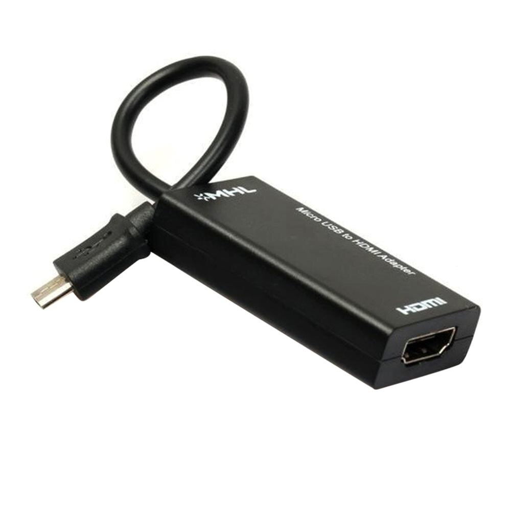 Micro Usb 2.0 Mhl Naar Hdmi Kabel Hd 1080P Voor Android Voor Samsung Htc Lg Android Hdmi Converter Mini mirco Usb Adapter