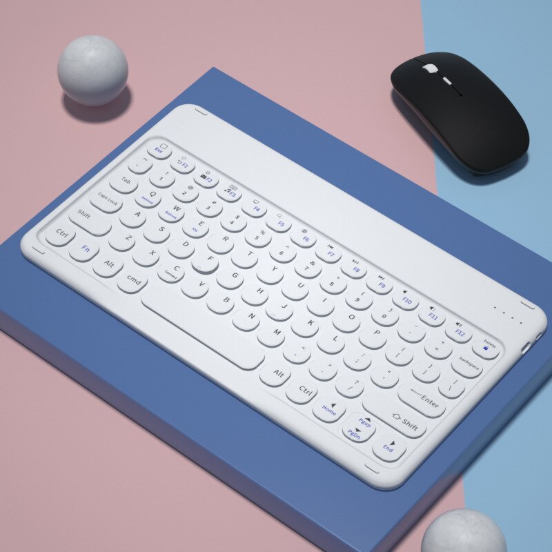 Bluetooth-compatible Keyboard Phone Tablet PC Wireless Keyboard For iPad Pro 11 Air 4 3 Keypads for Huawei Matepad Samsung