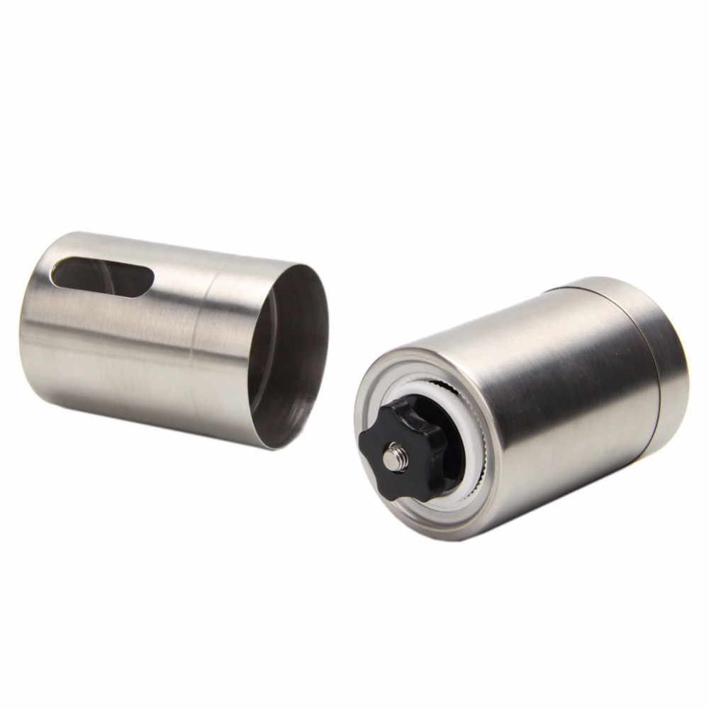 Stainless Steel Manual Coffee Bean Grinder Mill Hand Grinding Kitchen Tool