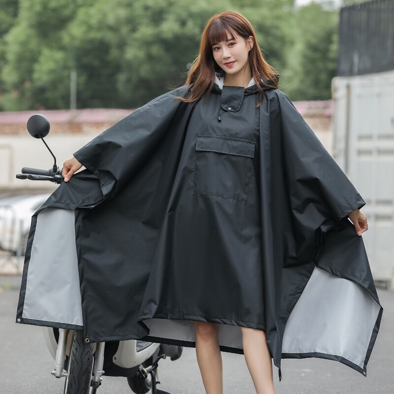 Poncho de lluvia para mujer, chubasquero, chaqueta, Abrigo con capucha para senderismo y ciclismo