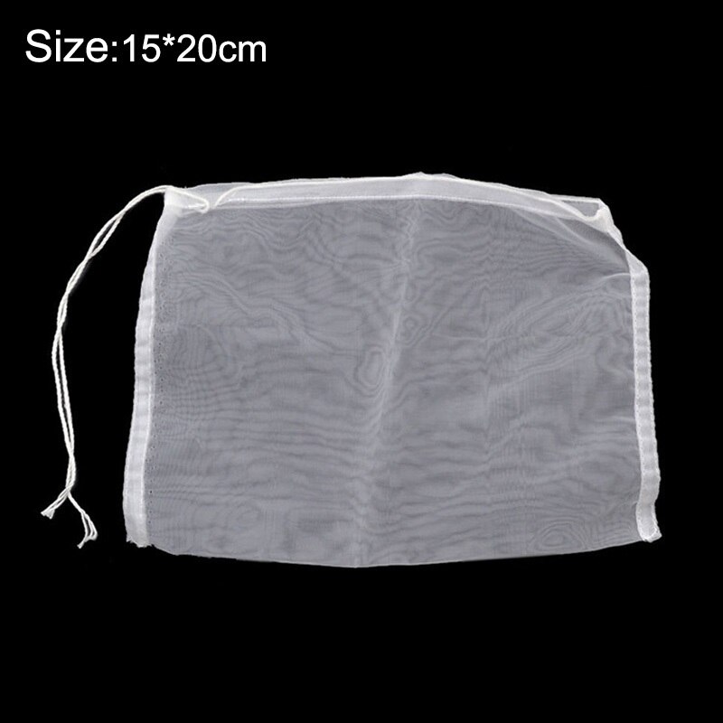 Filet filtrant en Nylon de alimentaire, 100 pièces, filtre de Filtration pour thé, lait, café, huile, maille, sacs en tissu de cuisine, outil en maille: M