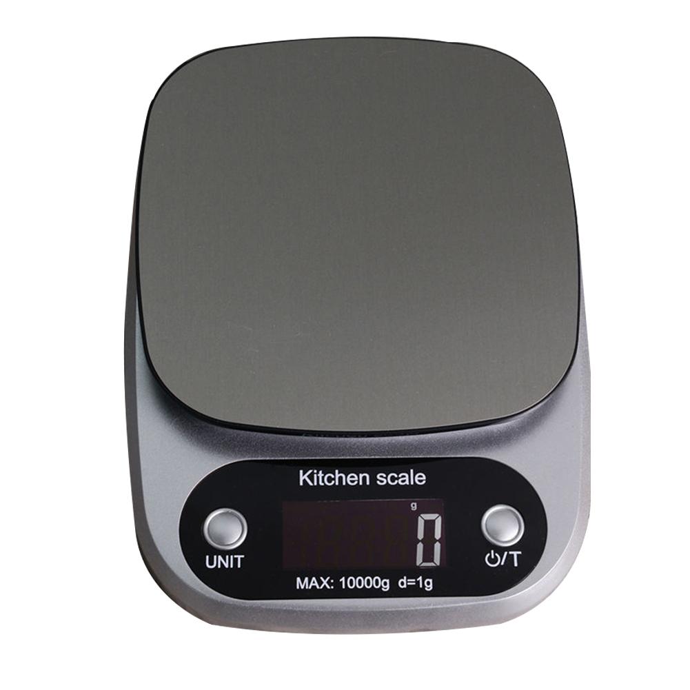 Báscula electrónica Digital LCD de 10kg/1g para alimentos de alta precisión báscula de cocina herramienta de peso para pasteles y comida