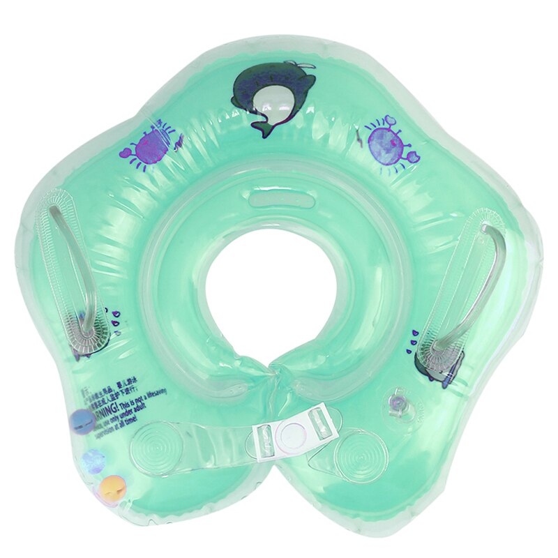 Zwemmen Baby Accessoires Hals Ring Buis Veiligheid Baby Float Cirkel Voor Baden Opblaasbare Boei Cirkel Voor Pasgeboren Baby Floaties: blue