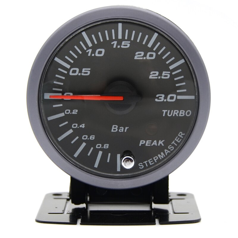 DRAGON GAUGE 60mm 3.0 BAR Turbo Boost Gauge Electrical With Warning