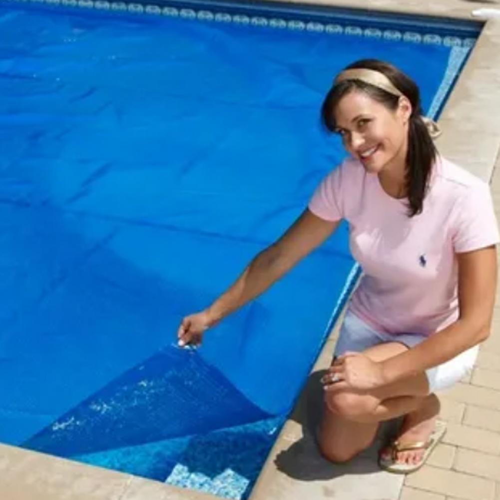 Basen kąpielowy membrana prostokątna nakrycie basenu składana tkanina Oksford osłona termiczna osłona przeciwpyłowa osłona izolacyjna