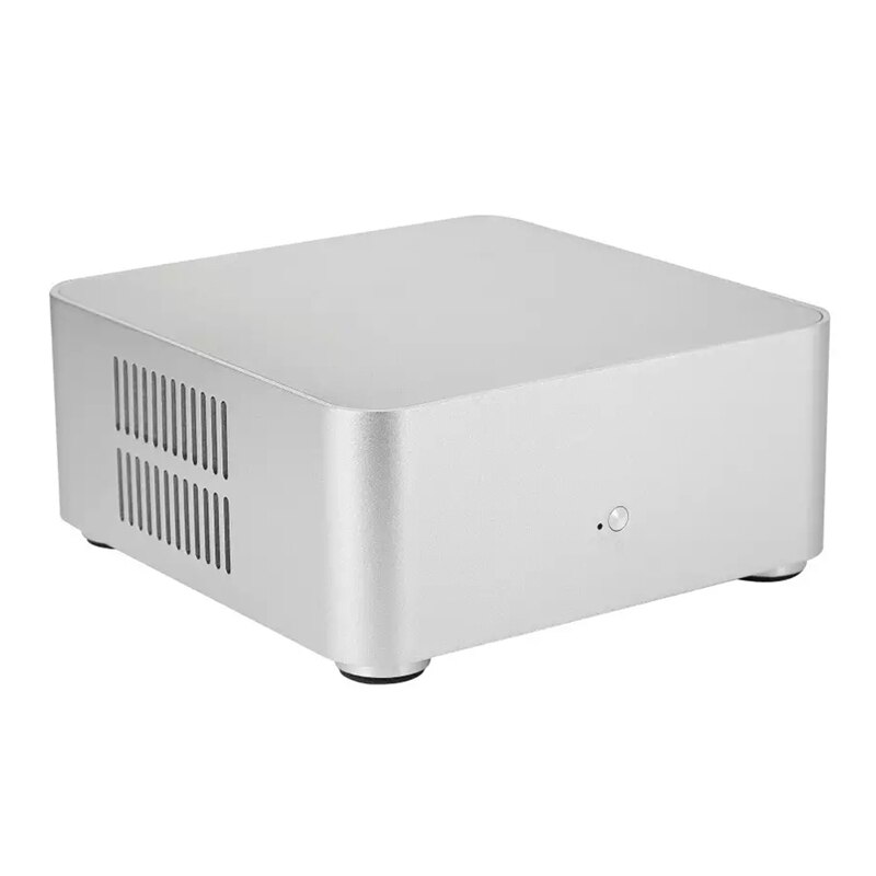 L80 Computer Cases Aluminum Chassis Desktop Mainframe for Game Chassis DIY MINI ITX Case USB 3.0 Version