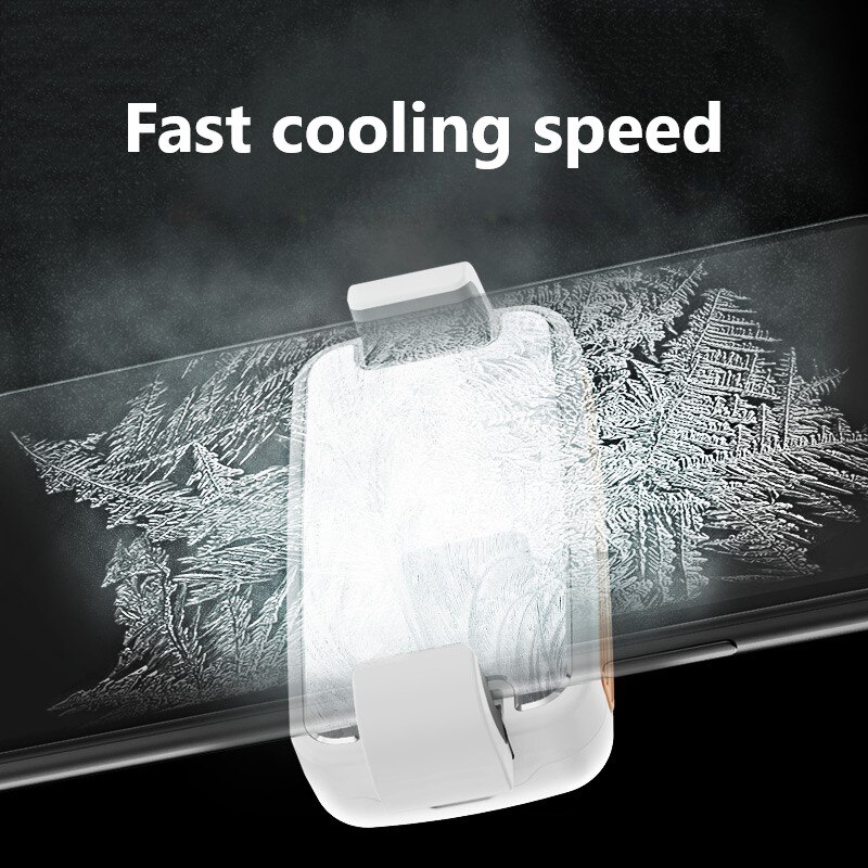 3-Mode Mobile Phone Radiator Phone Cooling Fan Case Cold Wind Handle Fan for PUGB Phone Cooler for iPhone Samsung Huawei Xiaomi
