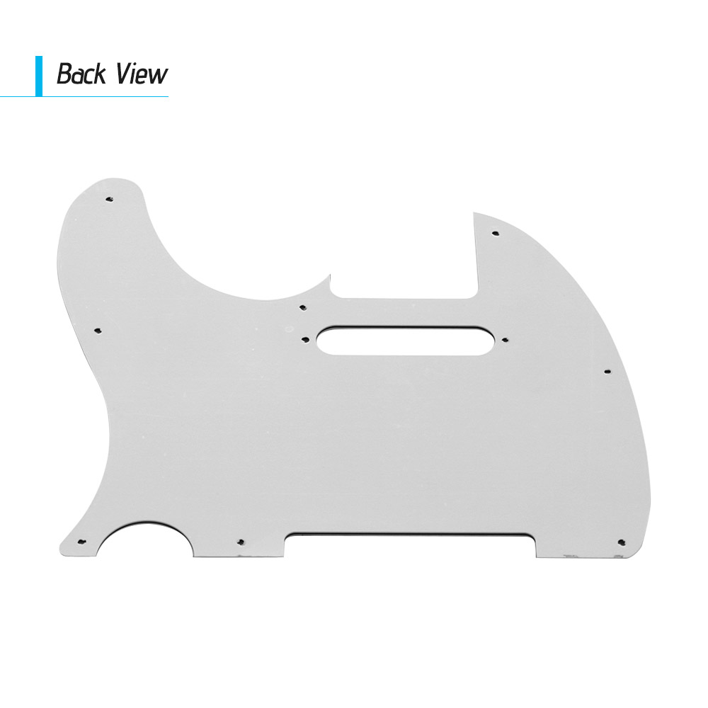 3Ply Guitar Pickguard with Single Coil Pickup Hole for Telecaster Style Electric Guitar Pick Guard of Guitar Parts &amp; Accessories