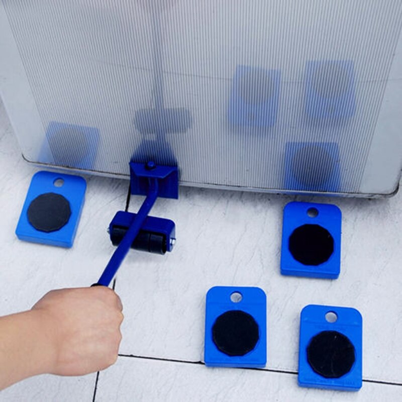 Herramienta para Mover muebles, elevador de transporte de cosas pesadas, removedor de deslizador de rueda móvil, rodillo, dispositivo de mano