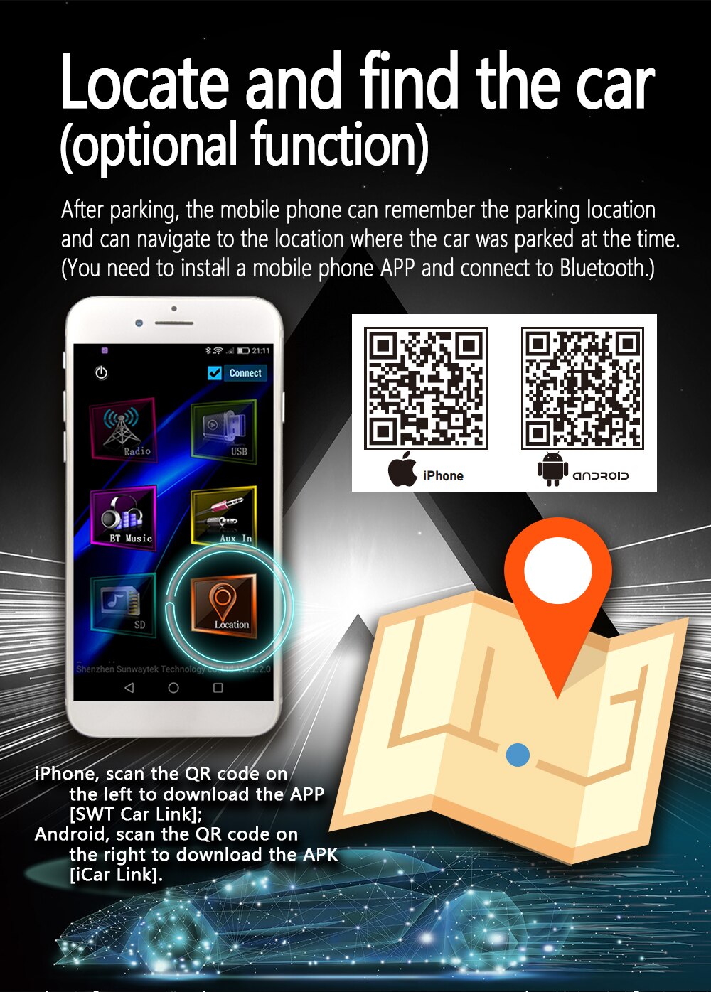 Kebidumei bluetooth autoradio autoradio fm aux-ingang ontvanger sd usb swm -80a 12v in-dash 1 din auto  mp3 multimediaspeler