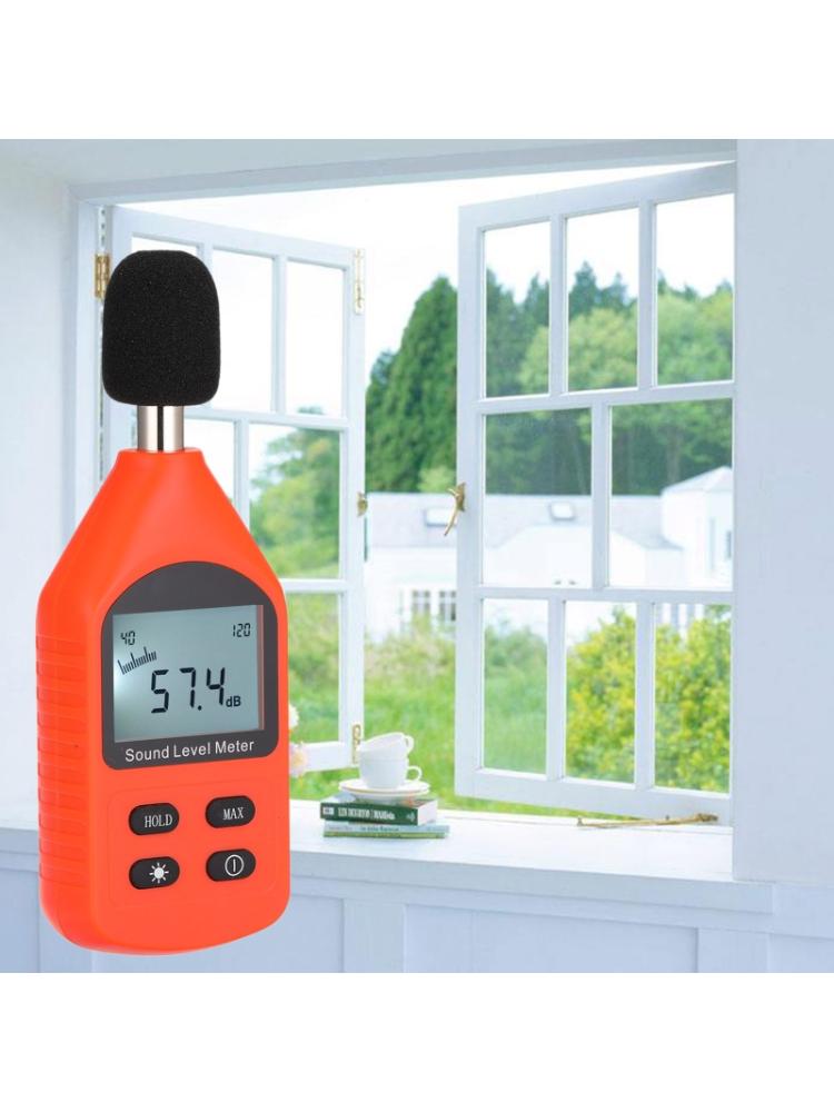 JD118 haute précision dB mètre numérique Instrument de mesure du bruit 30 ~ 130dB Mini 23GB