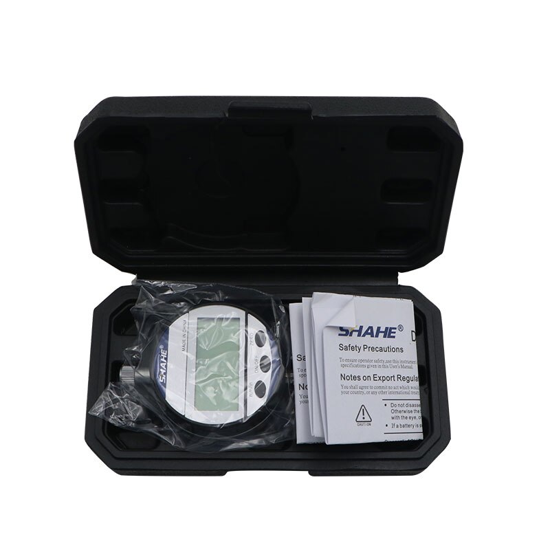 Shahe Elektronische Digital Anzeige metrisch/Zoll Bereich 0-12,7mm/0.5 &quot;Messuhr messer mit Einzelhandel Kasten Messen Instrument Werkzeug