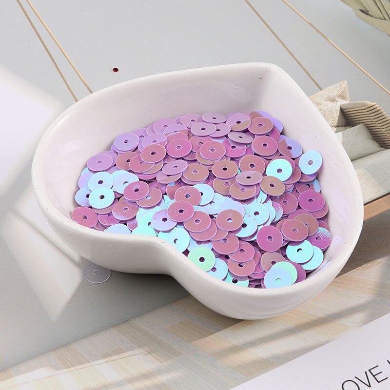 10 G/pak 4Mm-6Mm Platte Ronde Ab Kleur Losse Pailletten Pailetten Naaien Craft Diy Accessoires Voor Kleding lentejuelas Para Coser