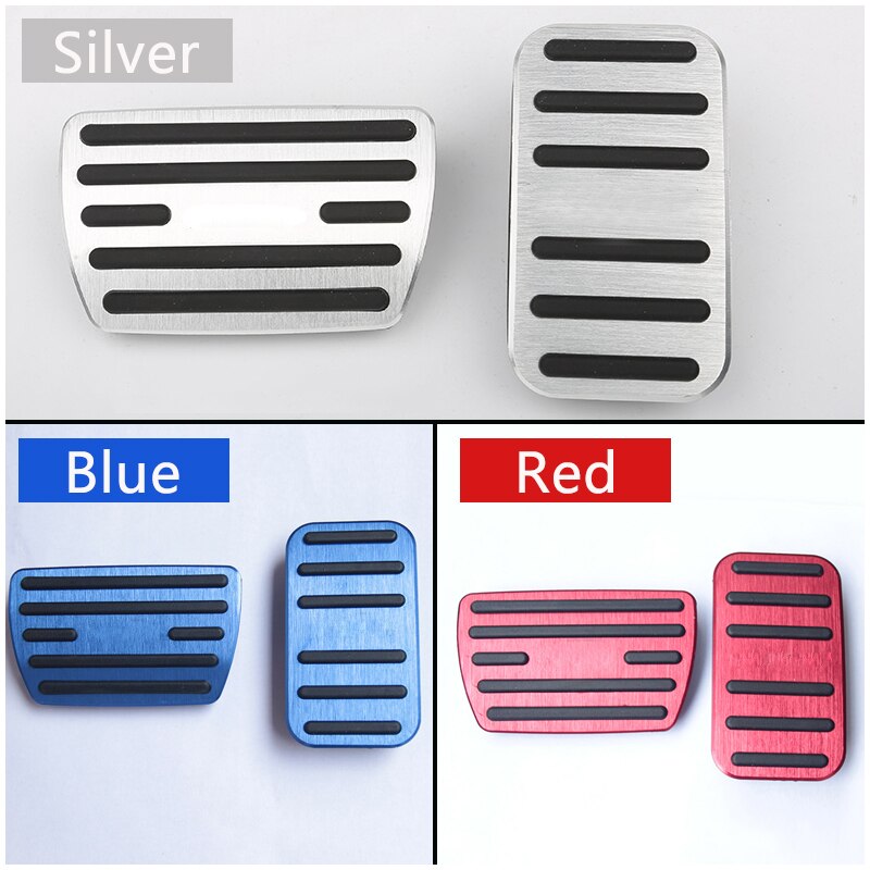 Aluminium Auto Voetpedalen Brandstof Gaspedaal Rempedaal Cover Voor Honda Civic 10 10th accessoires