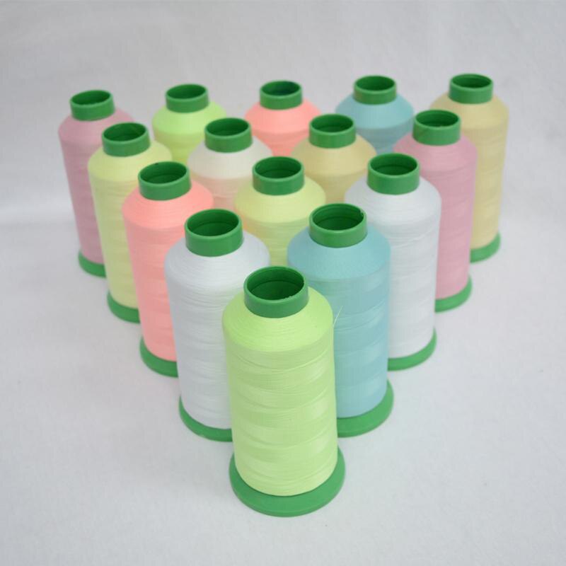 Hilos de bordar luminosos creativos para manualidades, hilo de coser luminoso, luz fluorescente, hilo para disfraz, luz nocturna