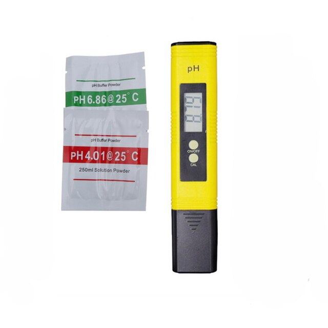 LCD Digital PH Meter Accuracy 0.01 PH Tester Aquarium Pool Water Measure Wine Urine Automatic Calibration: Type 2