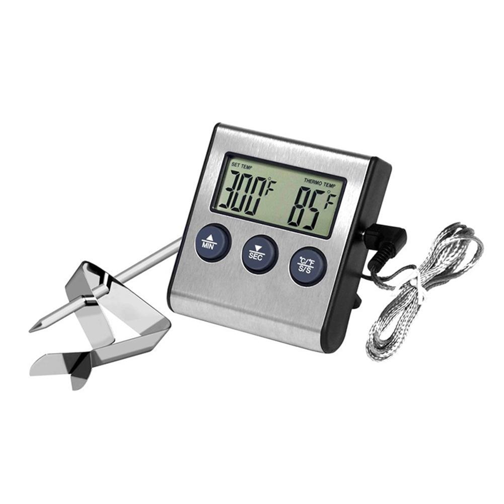 Digitale Probe Thermometer Voor Kokend Water Keuken Voedsel Koken Vlees Bbq Water Melk Oven Thermometer Keuken Tools Gadgets
