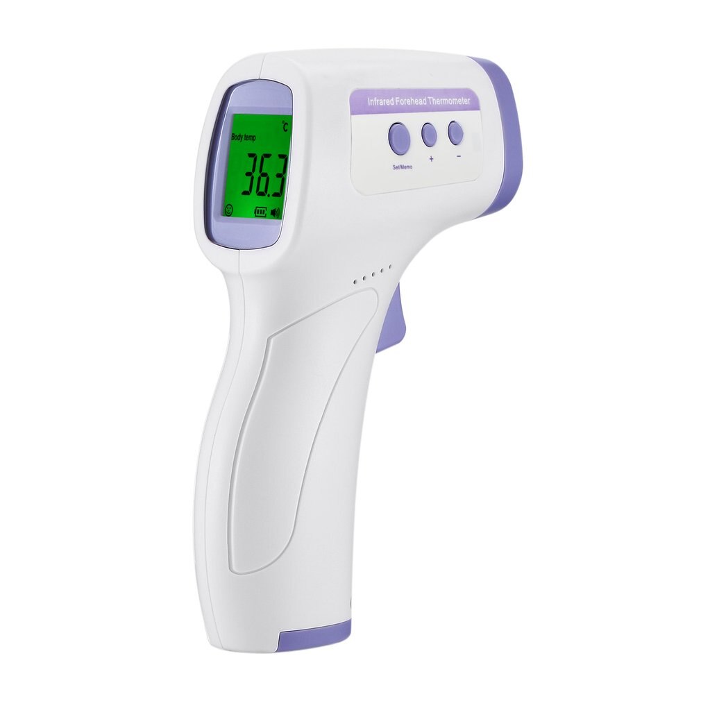 Pande krop berøringsfri termometer infrarødt termometer baby voksne udendørs hjem digital infrarød feber øre termometer: Default Title