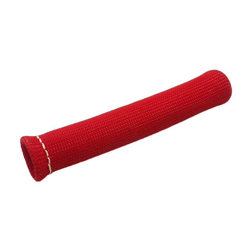 LZONE - Universal Fiberglass Spark plug Heat Protector Sleeve sleeving fuel A/C oil line wiring 6'' BLACK,RED,BLUE JR-SPH11: Red