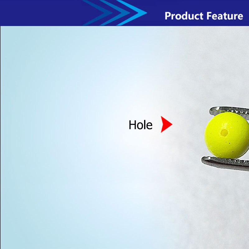 50pcs Floating Bobbers Fishing Fluorescent Drift Ball Fishing Float Foam Balls Fishing Accessories EVA Foam