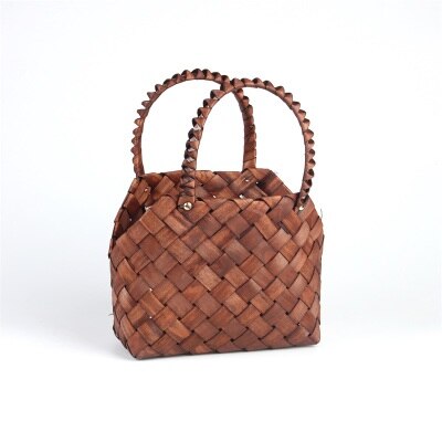 Frauen Stroh Handtasche Blume Woven Sommer Strand Messenger Tote Tasche Korb Shopper Geldbörse Dekorative Blume Körbe